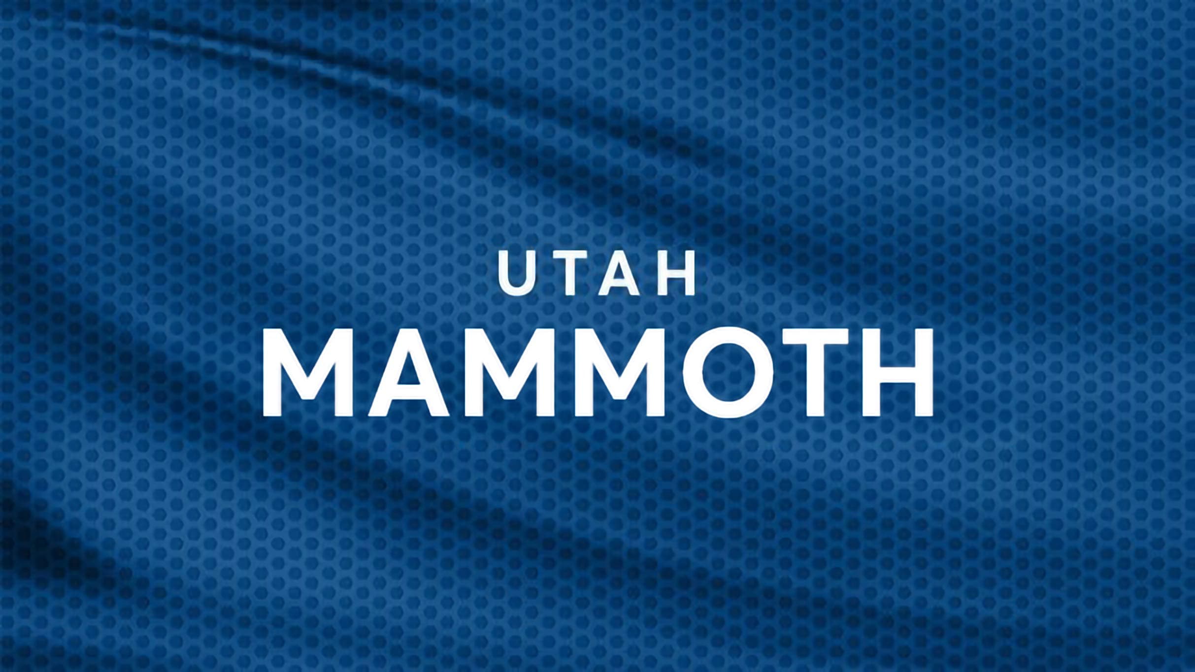 Utah Mammoth vs. Anaheim Ducks