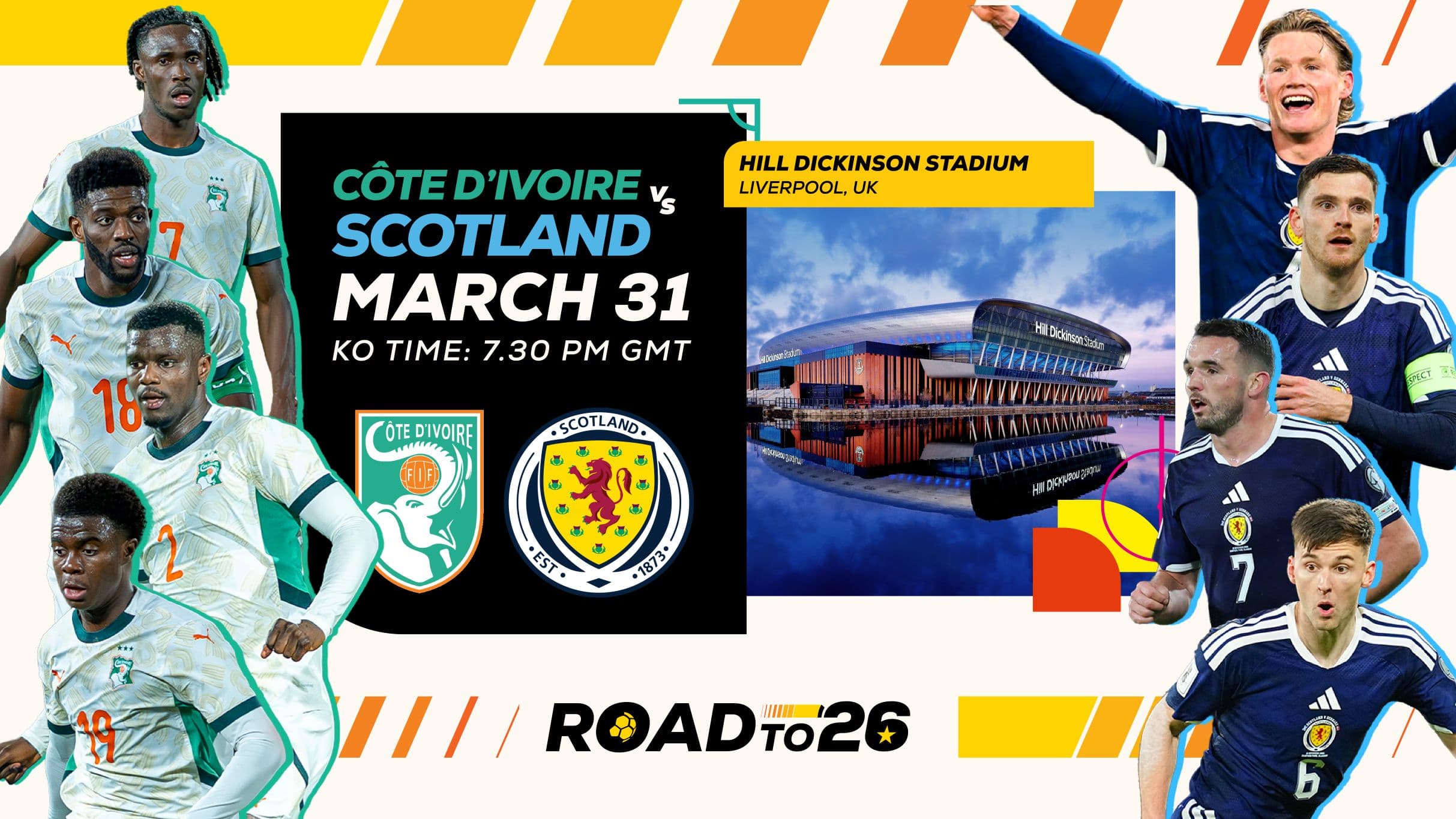 Côte d'Ivoire v Scotland