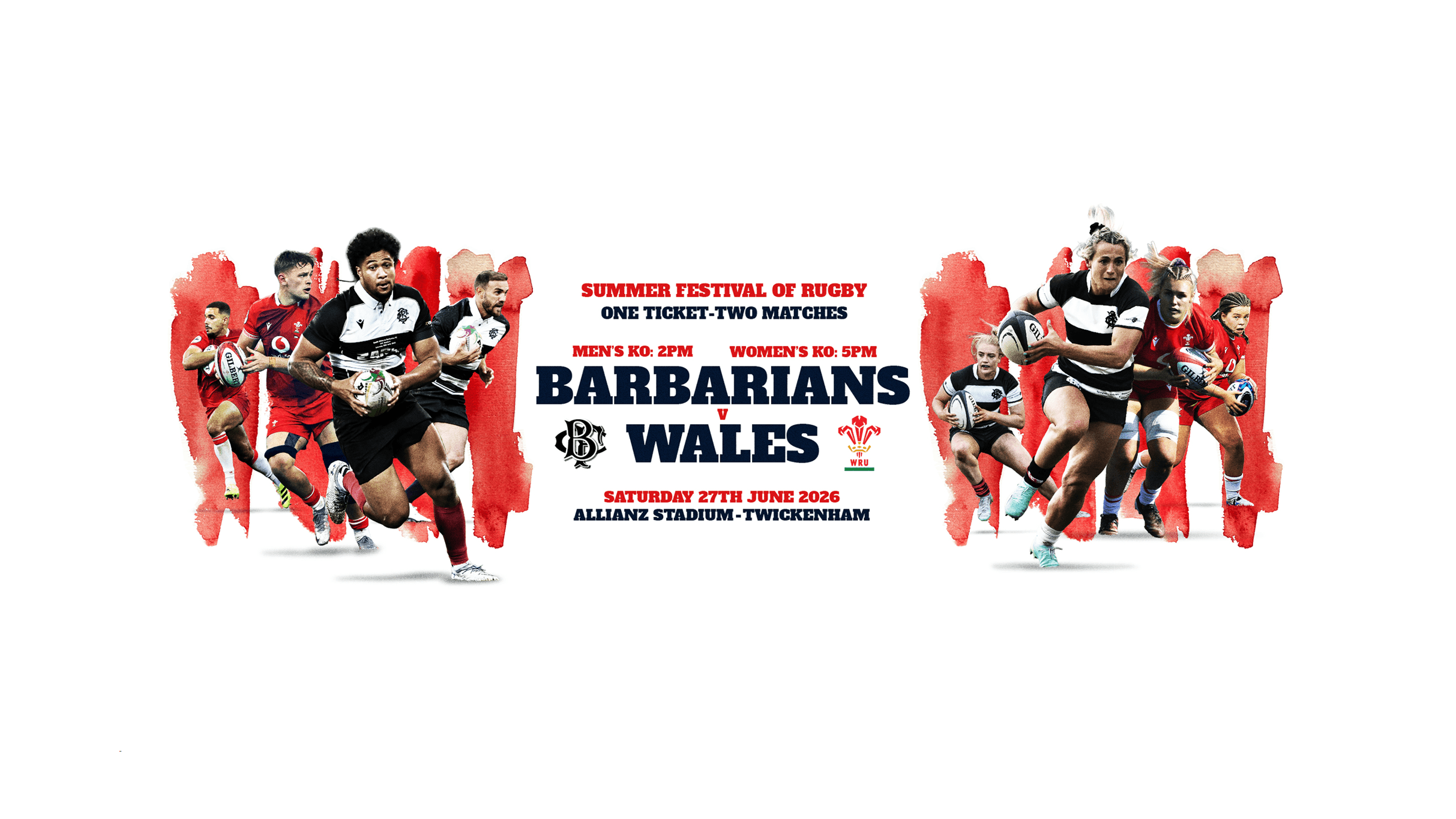 Barbarians v Wales & Barbarians Women v Wales Women