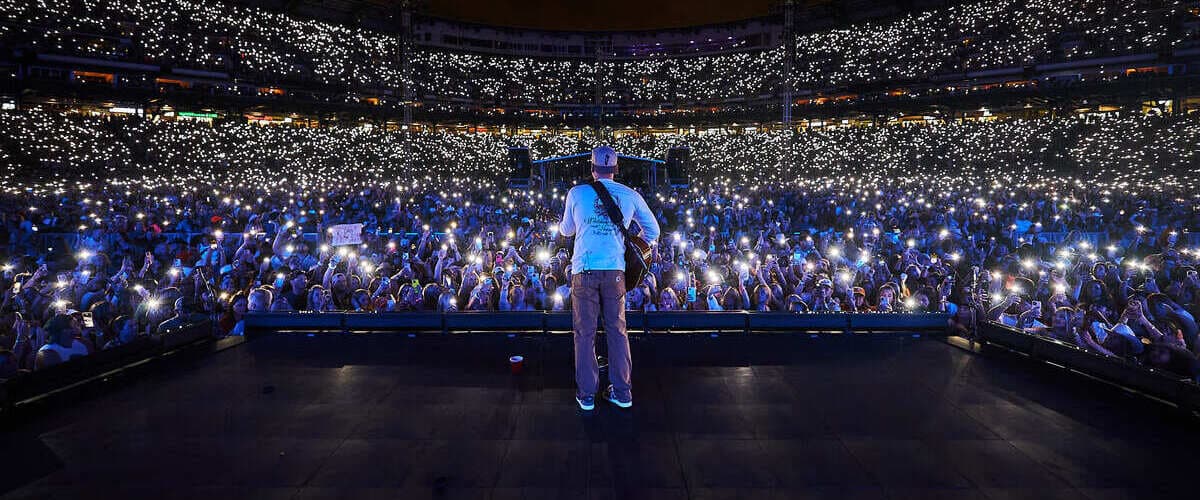 Morgan Wallen with Ella Langley, Gavin Adcock, and Vincent Mason